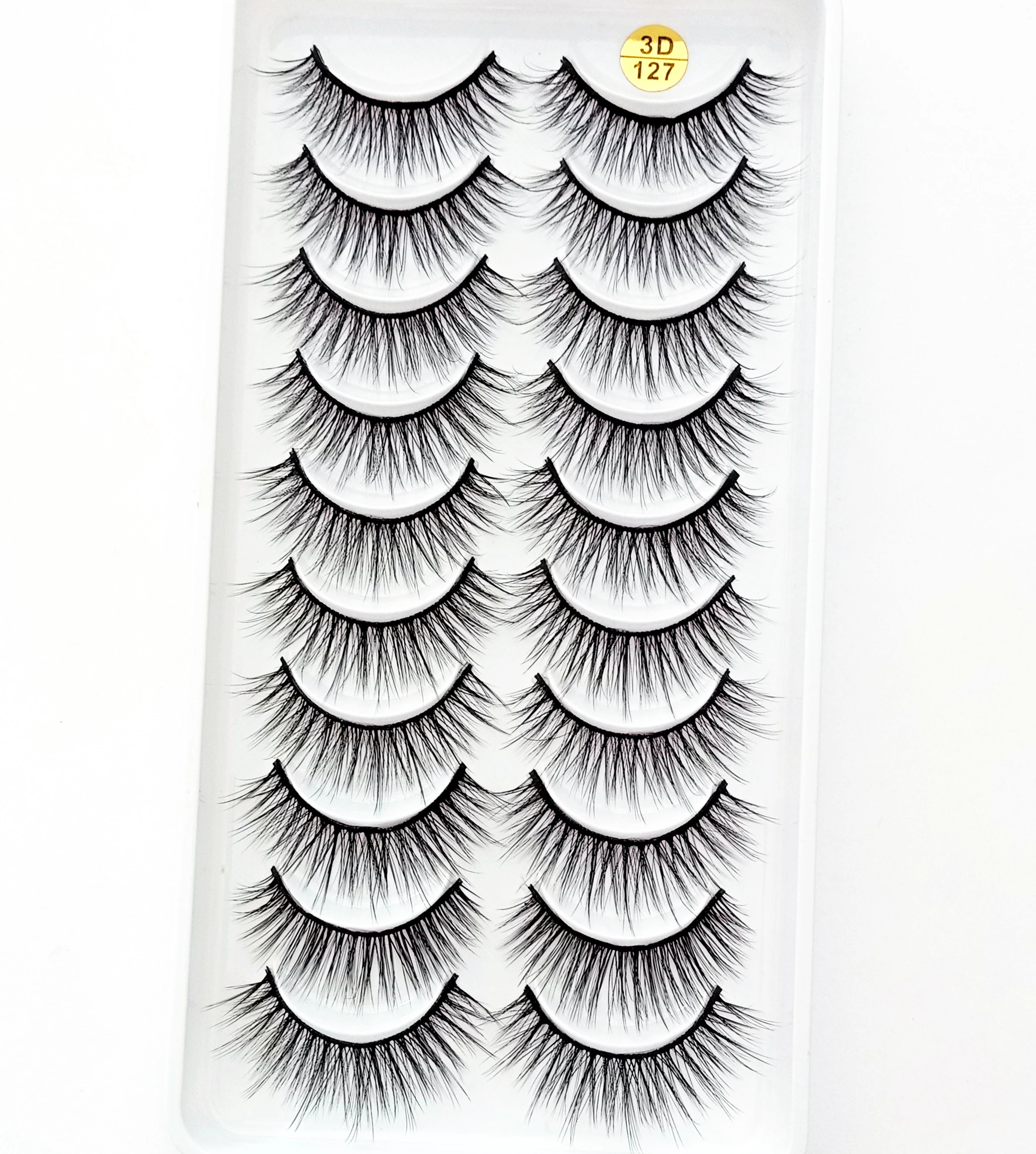 NEW 10 Pairs 3D Soft Mink Hair False Eyelashes Handmade Crisscross Wispy Fluffy Long Lashes Natural Eye Makeup Tools Eye Lashes
NEW 10 Pairs 3D Soft Mink Hair False Eyelashes Handmade Crisscross Wispy Fluffy Long Lashes Natural Eye Makeup Tools Eye Lashes