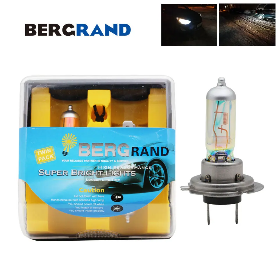 H7 Halogen Rainbow Blue 12V 55W Xenon Gas 3700-3800K Car Head Lamp Fog Lights Bulb Hard Glass For All Weather 2PCS
H7 Halogen Rainbow Blue 12V 55W Xenon Gas 3700-3800K Car Head Lamp Fog Lights Bulb Hard Glass For All Weather 2PCS
