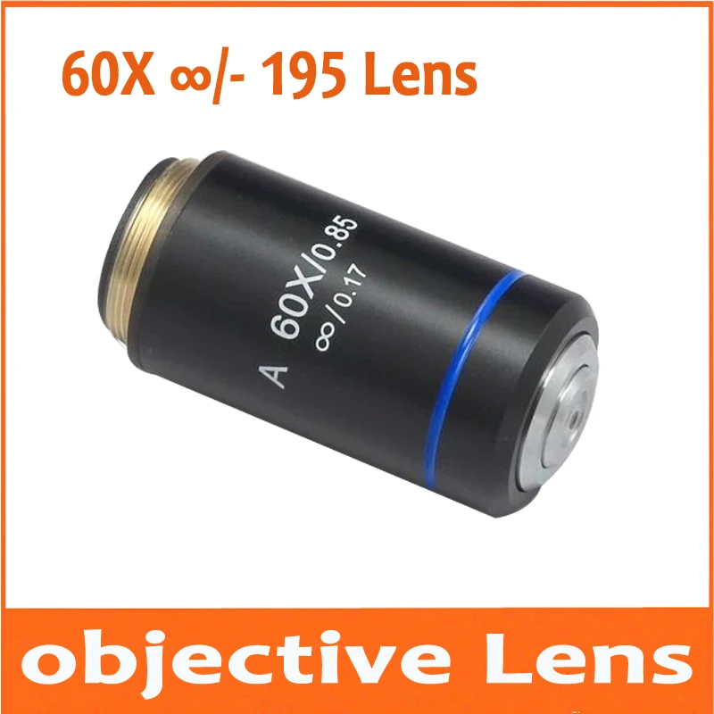 60X Infinity Biological Microscope Achromatic Objective Lens Olympus Biomicroscope UIS2 infinity Optical System CX21 CX3 CX41
60X Infinity Biological Microscope Achromatic Objective Lens Olympus Biomicroscope UIS2 infinity Optical System CX21 CX3 CX41