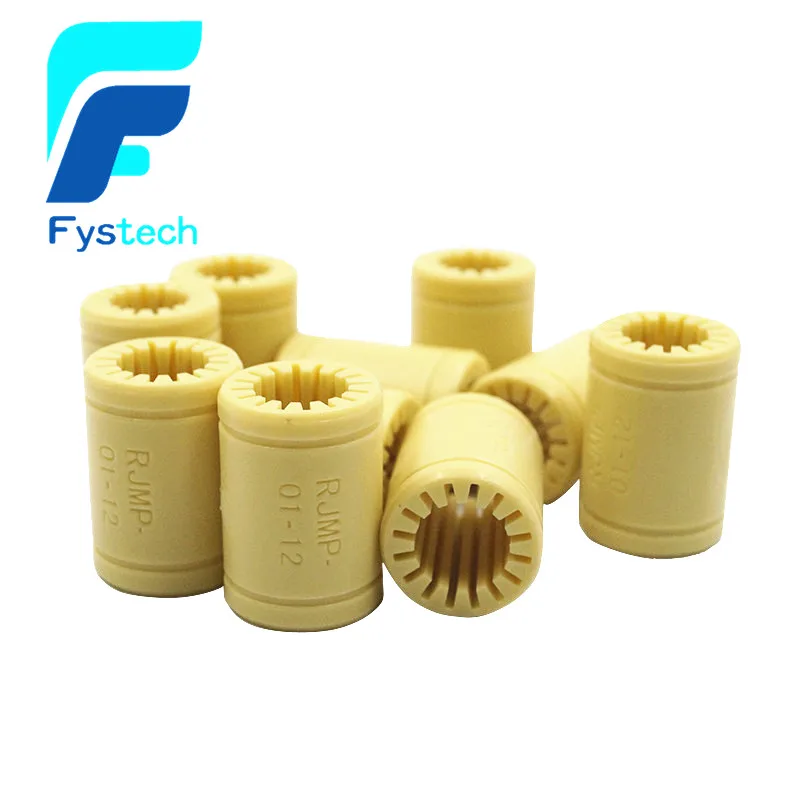 10pcs 3D Printer Solid Polymer LM12UU Bearing - 12mm shaft RJMP-01-12 R Solid Plastic Bearing 12 mm ID
10pcs 3D Printer Solid Polymer LM12UU Bearing - 12mm shaft RJMP-01-12 R Solid Plastic Bearing 12 mm ID