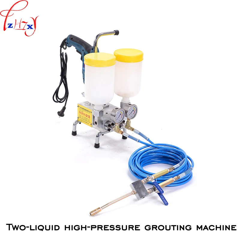 Double liquid type high pressure grouting machine JBY-618 double liquid polyurethane foam/epoxy injection grouting machine 220V
Double liquid type high pressure grouting machine JBY-618 double liquid polyurethane foam/epoxy injection grouting machine 220V
