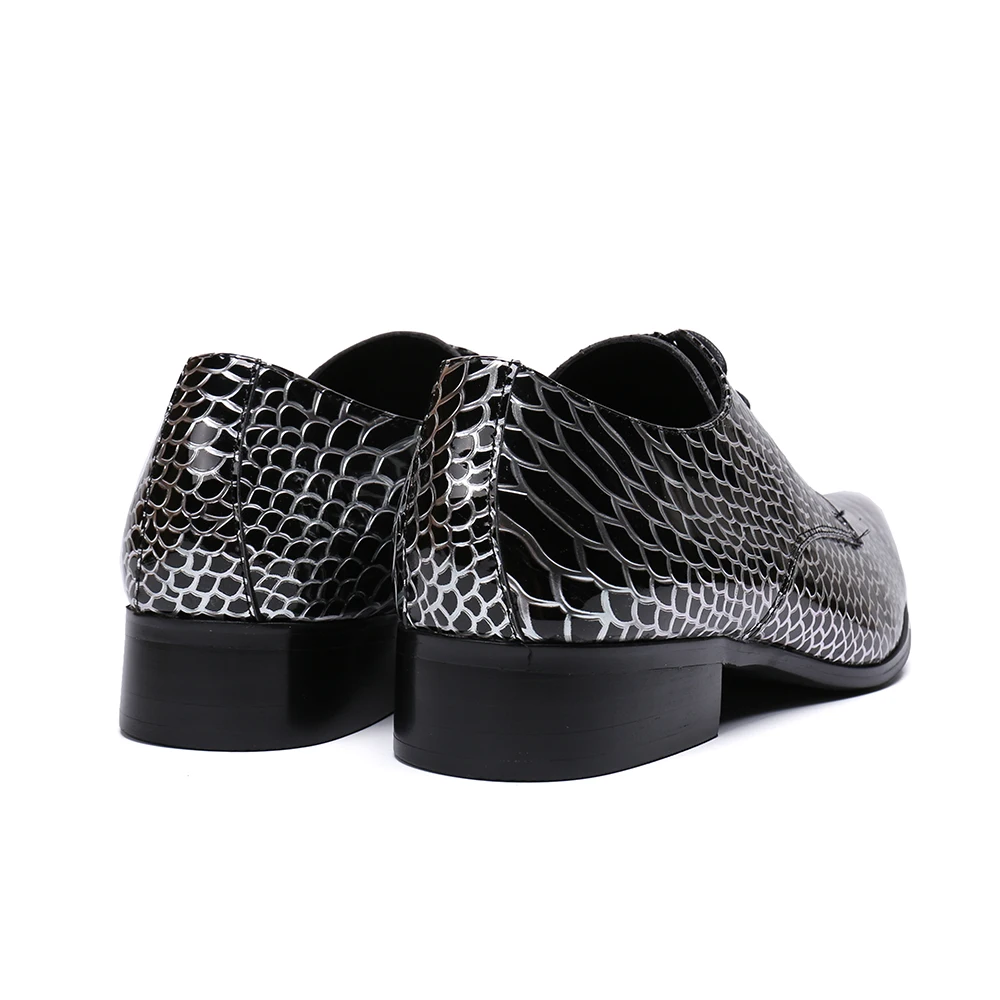 Christia Bella Business Snake Skin Men Oxfords Shoes Large Size Real Leather Pointed Toe Man Shoes Handmade Lace Up New Shoes
Christia Bella Business Snake Skin Men Oxfords Shoes Large Size Real Leather Pointed Toe Man Shoes Handmade Lace Up New Shoes