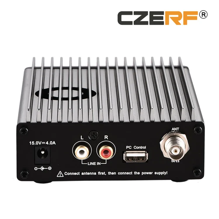 

Promotion Free Shipping CZE-15B wireless 15W FM Broadcast Transmitter PLL Stereo LCD