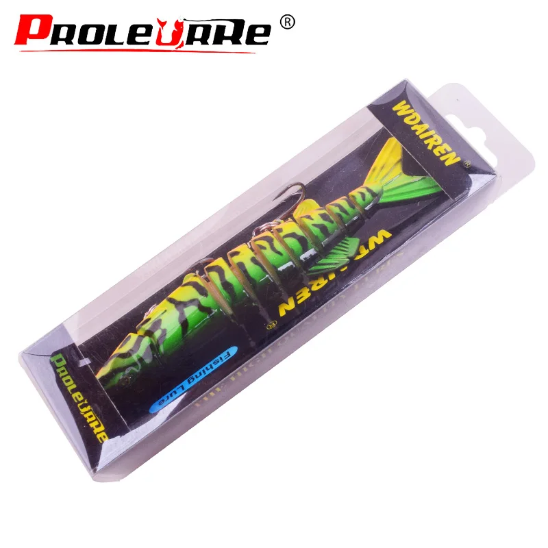 1Pcs Wobblers Swim bait 9 Sections Jointed 12.5cm 22.5g bait Realistic Carp Fishing Lure Crankbait Isca Pesca Fishing Tackle
1Pcs Wobblers Swim bait 9 Sections Jointed 12.5cm 22.5g bait Realistic Carp Fishing Lure Crankbait Isca Pesca Fishing Tackle