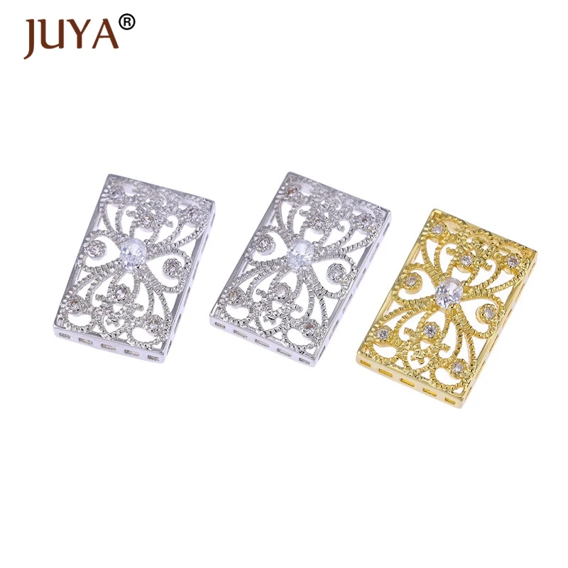 Luxury Zirconia Jewellery Findings Components Square Spacers For Jewelry Making DIY Pearl Bracelet Necklace Charm Connectors
Luxury Zirconia Jewellery Findings Components Square Spacers For Jewelry Making DIY Pearl Bracelet Necklace Charm Connectors