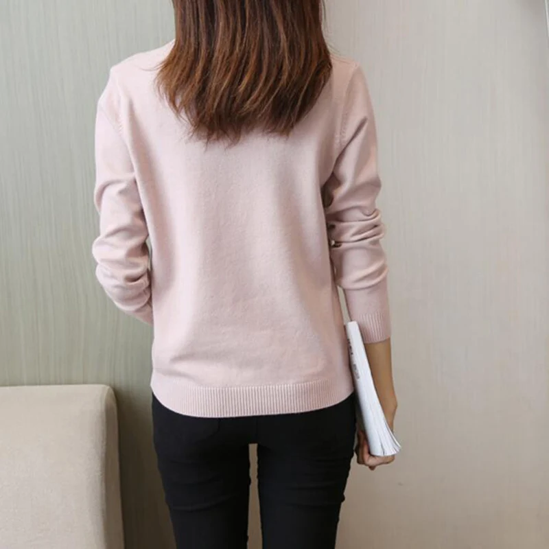 Embroidery knitting pullover sweater women 2018 korean fashion Loose autumn and winter new long-sleeved O-neck sweater jumper
Embroidery knitting pullover sweater women 2018 korean fashion Loose autumn and winter new long-sleeved O-neck sweater jumper