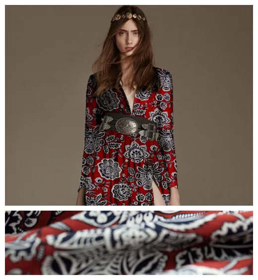 Silk crepe de chine fabric classic retro print soft dress silk fabric crepe fabric natural silk fabric wholesale silk cloth
Silk crepe de chine fabric classic retro print soft dress silk fabric crepe fabric natural silk fabric wholesale silk cloth