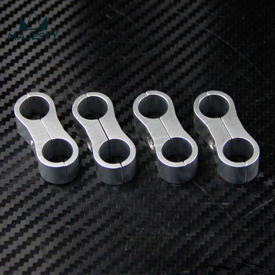 4pcs AN -6 AN6 13.4MM Braided Hose Separator Clamp Fitting Adapter Bracket Sliver
4pcs AN -6 AN6 13.4MM Braided Hose Separator Clamp Fitting Adapter Bracket Sliver