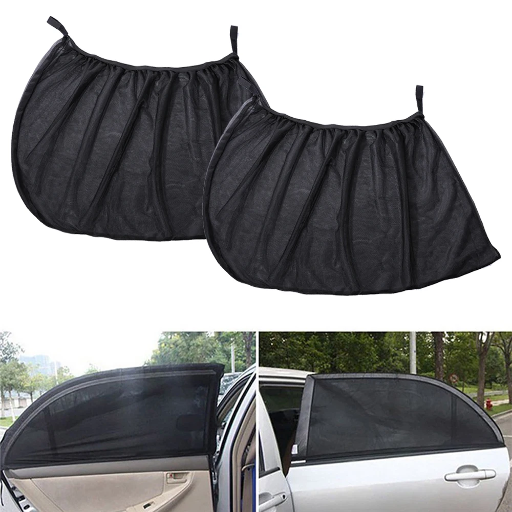 2Pcs Auto Car Mesh Sun Shade Kids Sun Shade Shield Socks Rear Side Window Protection Square UV Cover Stretchable Dropshipping
2Pcs Auto Car Mesh Sun Shade Kids Sun Shade Shield Socks Rear Side Window Protection Square UV Cover Stretchable Dropshipping