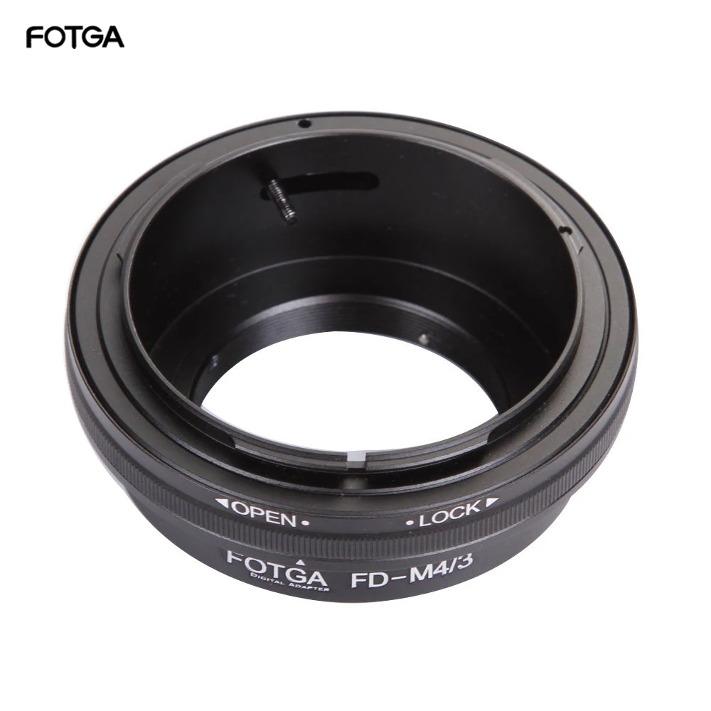 FOTGA Lens Adapter Ring for Canon FD Mount Lens to Olympus/Panasonic Micro 4/3 m4/3 E-P1 G1 GF1 GH1 EM5 EM10 GM5 Cameras
FOTGA Lens Adapter Ring for Canon FD Mount Lens to Olympus/Panasonic Micro 4/3 m4/3 E-P1 G1 GF1 GH1 EM5 EM10 GM5 Cameras