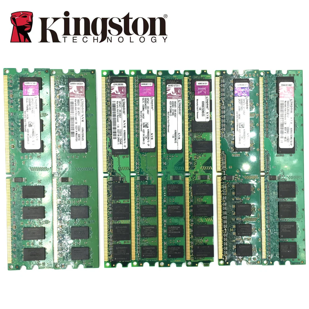 Kingston настольных ПК памяти оперативная память модуль DDR2 800 PC2 6400 4 GB (2 шт * 2 GB)