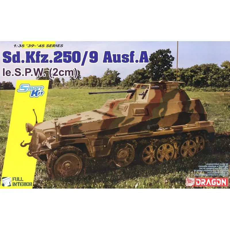 

DRAGON 6882 1/35 Sd.Kfz.250/9 Ausf.A le.S.P.W (2cm) - Scale Model Kit