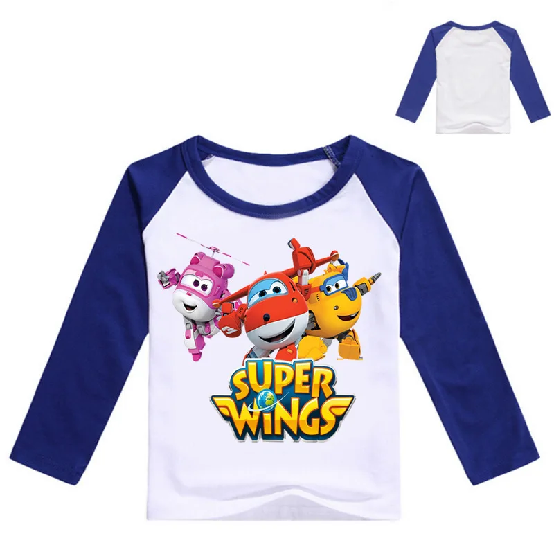 DLF 2-16Y 2018 Jett Super Wings Shirt Boy t shirts for Children Cotton Toddler Long Sleeve t-shirt Kids Girls Tops Tees Clothing
DLF 2-16Y 2018 Jett Super Wings Shirt Boy t shirts for Children Cotton Toddler Long Sleeve t-shirt Kids Girls Tops Tees Clothing