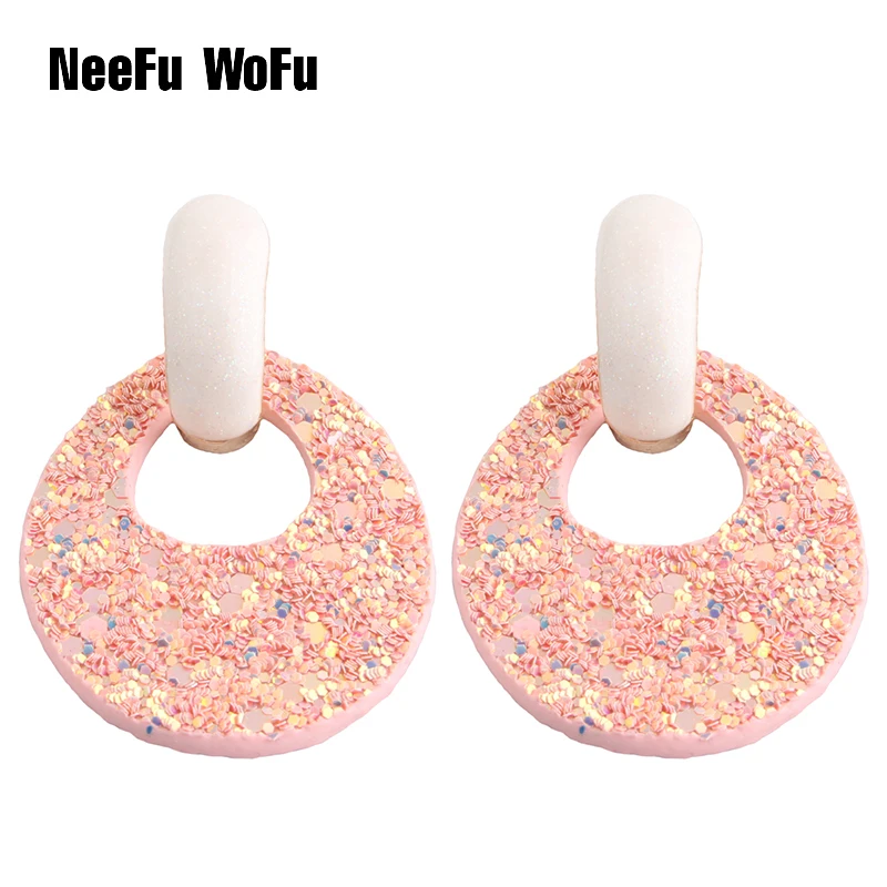 NeeFu WoFu Earring Flash Leather Alloy Drip Large Long Water Drop Big Earrings Woman stick Brinco Ear Oorbellen Christmas Gift
NeeFu WoFu Earring Flash Leather Alloy Drip Large Long Water Drop Big Earrings Woman stick Brinco Ear Oorbellen Christmas Gift