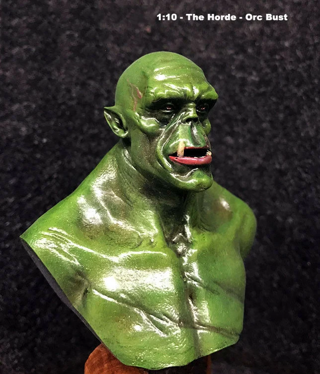 New Unassembled 1/10 The Horde - Orc Bust Resin Kit DIY Toys Unpainted resin model
New Unassembled 1/10 The Horde - Orc Bust Resin Kit DIY Toys Unpainted resin model
