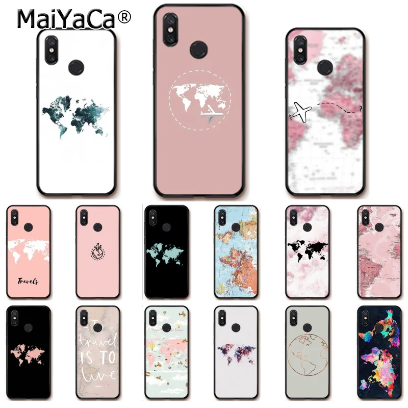 MaiYaCa World Map Travel Just 7A 6A Soft Shell Phone Case for Xiaomi Redmi8 4X 6A S2 7A 6A Redmi 5 5Plus Note5 7 Note8Pro
MaiYaCa World Map Travel Just 7A 6A Soft Shell Phone Case for Xiaomi Redmi8 4X 6A S2 7A 6A Redmi 5 5Plus Note5 7 Note8Pro