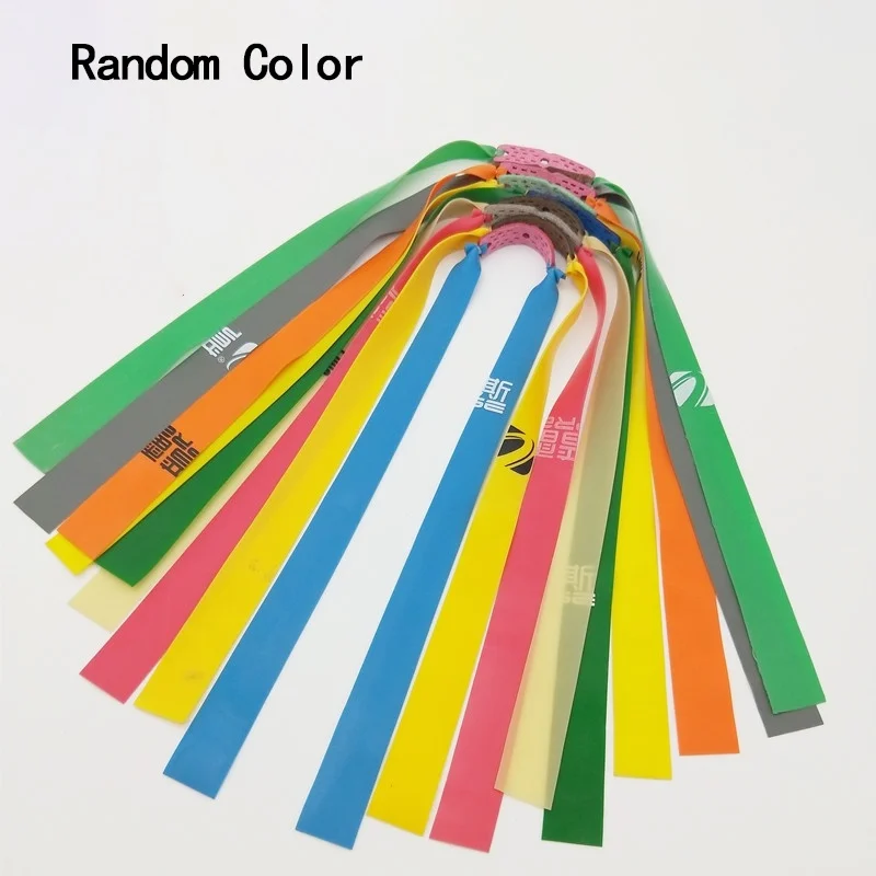 10Pcs/lot Outdoor Slingshot Powerful Elastic Flat Rubber Band Hunting Sports Catapult Kit Set Practical Thickness 0.65mm New
10Pcs/lot Outdoor Slingshot Powerful Elastic Flat Rubber Band Hunting Sports Catapult Kit Set Practical Thickness 0.65mm New
