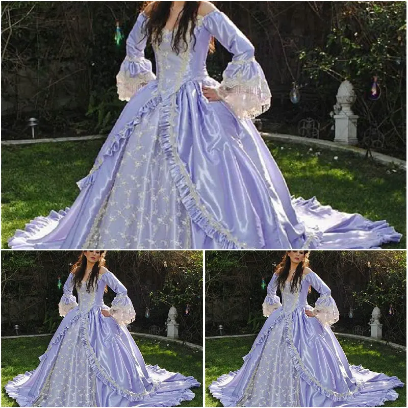 HistoricalCustomer-made Victorian dress 1860s Civil war Dress Scarlett Theater Costume Renaissance Dress V-441
HistoricalCustomer-made Victorian dress 1860s Civil war Dress Scarlett Theater Costume Renaissance Dress V-441