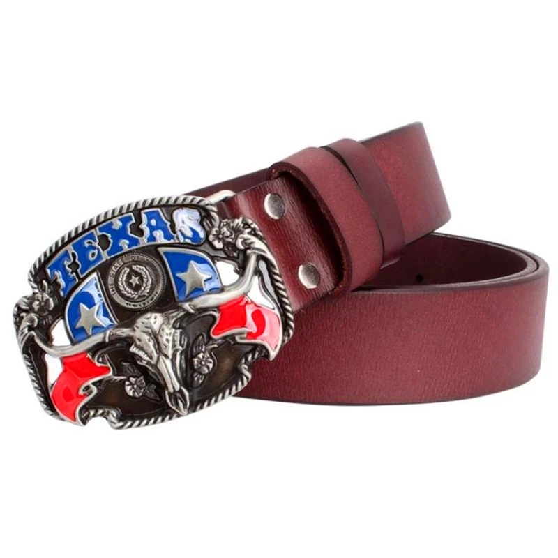 Men's genuine leather belt Western cowboy belt texas style bull head skull belt men gift belt
Men's genuine leather belt Western cowboy belt texas style bull head skull belt men gift belt