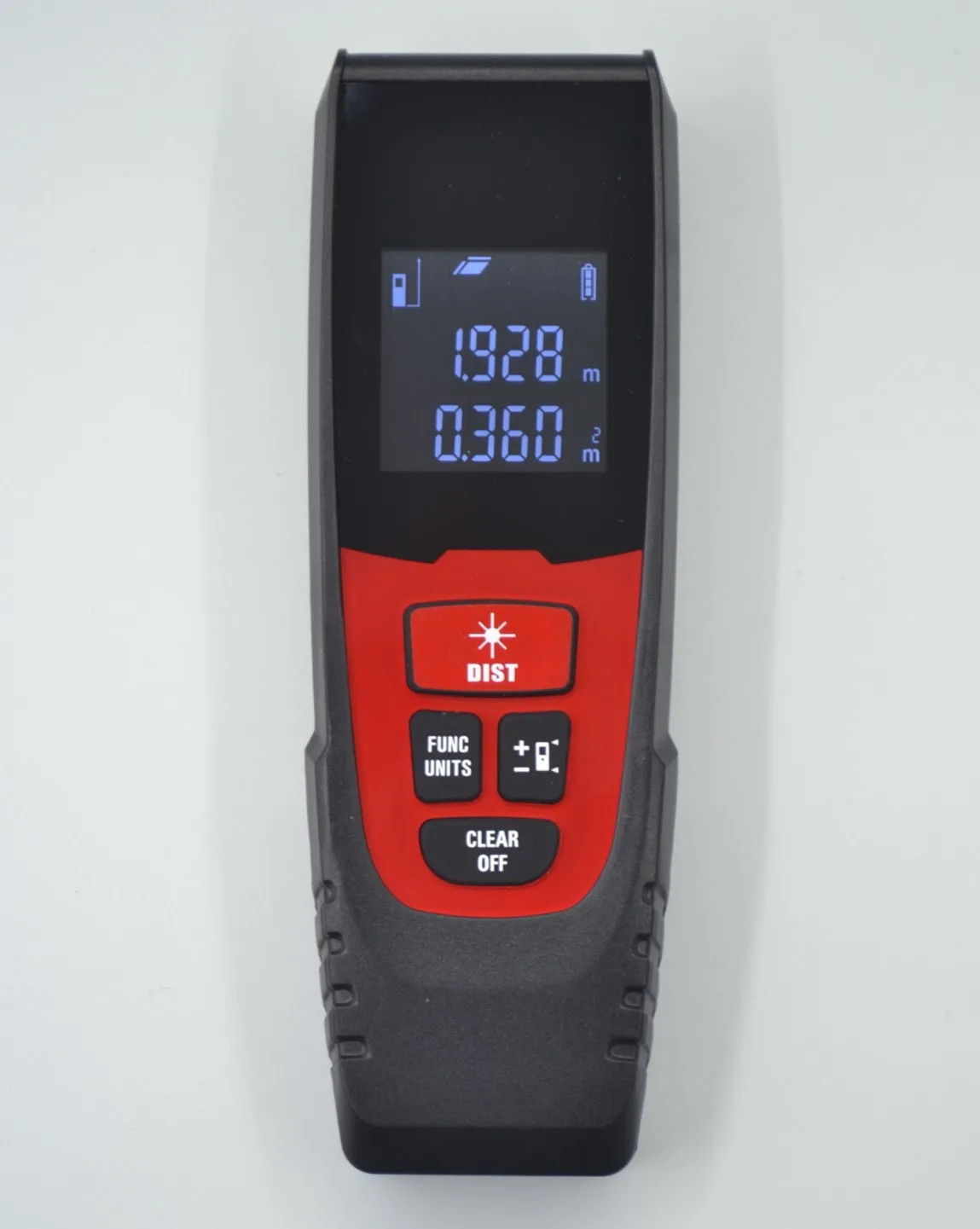 Laser infrared rangefinder for measuring handheld distance area electronic ruler for indoor and outdoor measurements
Laser infrared rangefinder for measuring handheld distance area electronic ruler for indoor and outdoor measurements