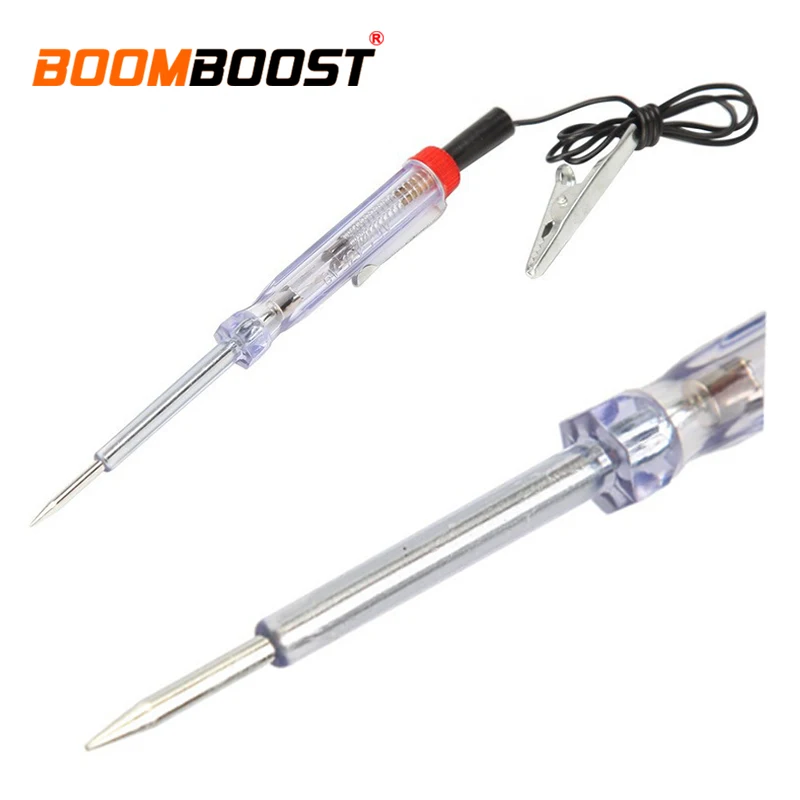 Top Quality Car Motorcycle Electric Circuit Tester Auto Vehicle Gauge Test Light Repair Tools 6-24V Free Shipping 
Top Quality Car Motorcycle Electric Circuit Tester Auto Vehicle Gauge Test Light Repair Tools 6-24V Free Shipping