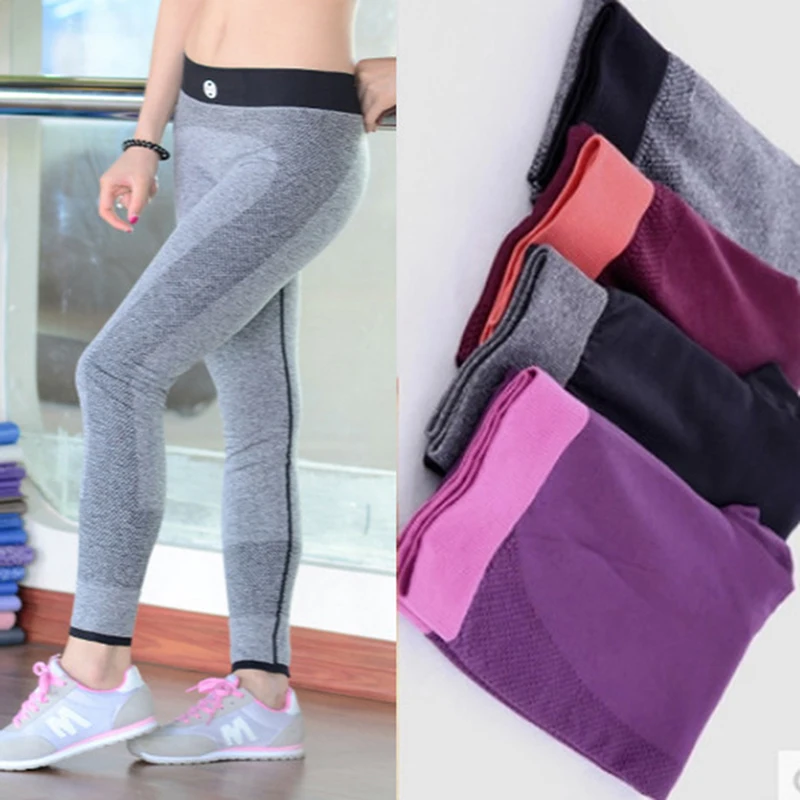Spring Autumn Women's Long Yoga Pants Fitness High Waist Elastic Women Solid Color Yoga Pants Quick-Dry Workout Pants
Spring Autumn Women's Long Yoga Pants Fitness High Waist Elastic Women Solid Color Yoga Pants Quick-Dry Workout Pants