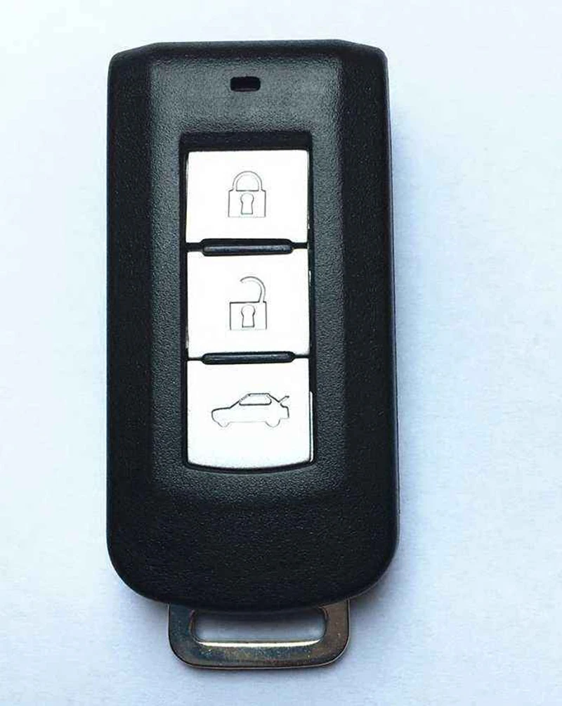 New 3 Button Smart Card For Mitsubishi Outlander Lancer EX ASX 433MHZ With Uncut Blade Excellent Quality
New 3 Button Smart Card For Mitsubishi Outlander Lancer EX ASX 433MHZ With Uncut Blade Excellent Quality