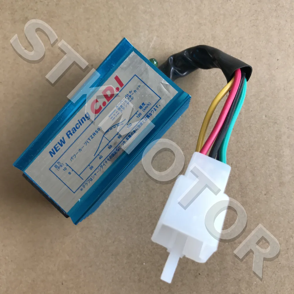 Высокая производительность гонки без rev предел 5 pin AC fished CDI для DIO 50 SPREE TGB лазер R5 R9