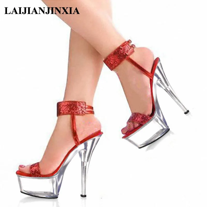 LAIJIANJINXIA Sexy Women Night Club Dance Party Shoes 15cm Stiletto High Heels Platform Dancing Shoes Sandals Pole Dance Shoes
LAIJIANJINXIA Sexy Women Night Club Dance Party Shoes 15cm Stiletto High Heels Platform Dancing Shoes Sandals Pole Dance Shoes