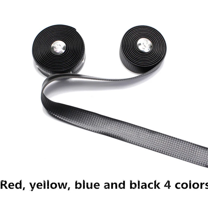 1 Pair Bicycle Handlebar tape Cycling Road Bike Sports Bike Cork Handlebar Tape Black+2 Bar Plug Carbon fiber belt strap
1 Pair Bicycle Handlebar tape Cycling Road Bike Sports Bike Cork Handlebar Tape Black+2 Bar Plug Carbon fiber belt strap
