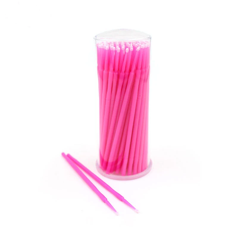 Navina Hot Sale 100pcs MicroBrush New False Eyelash Extension Round Cotton Stick Makeup Remover
Navina Hot Sale 100pcs MicroBrush New False Eyelash Extension Round Cotton Stick Makeup Remover
