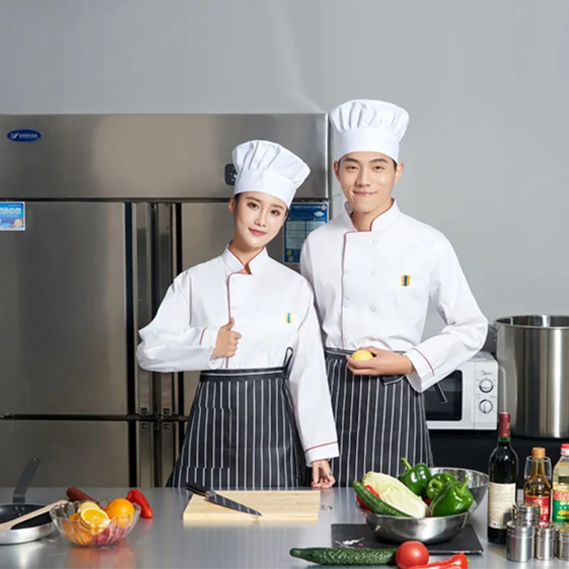 M-4XL Restaurant&Bakery&Hotel Kitchen Man Woman Chef Jacket,Long/Short Sleeve Work Uniform,Food Service Chef Cooker Clothing,E1
M-4XL Restaurant&Bakery&Hotel Kitchen Man Woman Chef Jacket,Long/Short Sleeve Work Uniform,Food Service Chef Cooker Clothing,E1