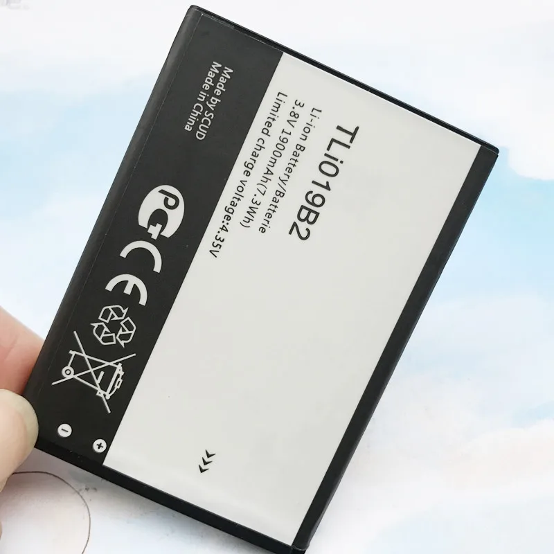 Оригинальный аккумулятор TLi019B1 TLi019B2 для Alcatel One Touch OT 991 991D 992D 916D 6010 TLi019B2 CAB1900003C2, батарея 1900 мАч
Оригинальный аккумулятор TLi019B1 TLi019B2 для Alcatel One Touch OT 991 991D 992D 916D 6010 TLi019B2 CAB1900003C2, батарея 1900 мАч
