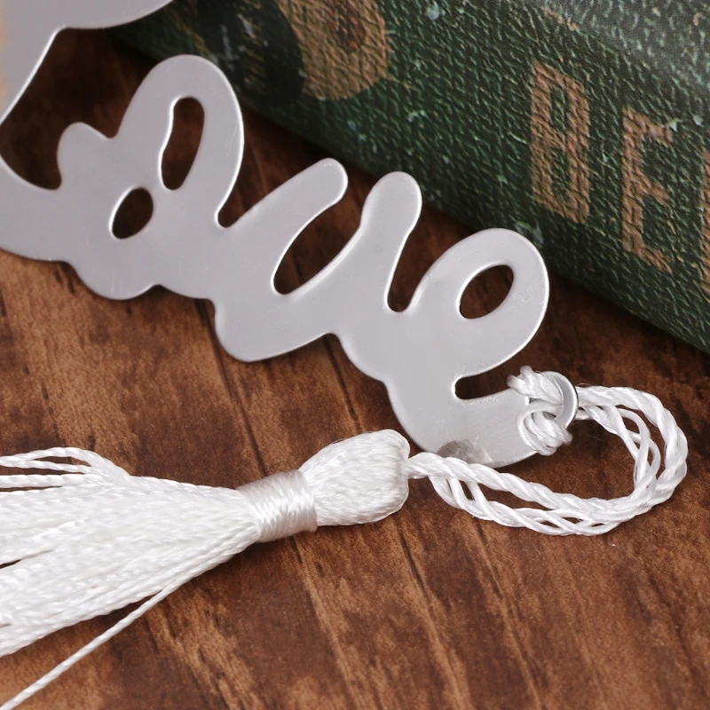 Badge Clip Novel Love Letters Hollow Design Bookmark Party Favors Metal Decor
Badge Clip Novel Love Letters Hollow Design Bookmark Party Favors Metal Decor