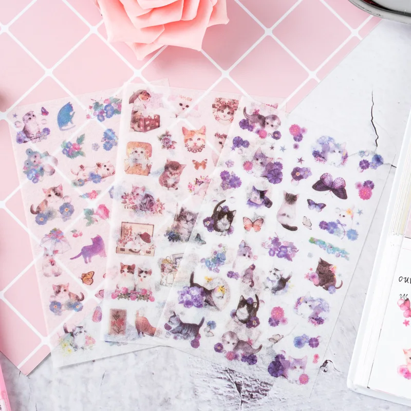 6 шт. наклейка "кошки" фотоальбом ПВХ стикер скрапбук Декор наклейки diy подарочная карта Скрапбукинг стикер
6 шт. наклейка "кошки" фотоальбом ПВХ стикер скрапбук Декор наклейки diy подарочная карта Скрапбукинг стикер