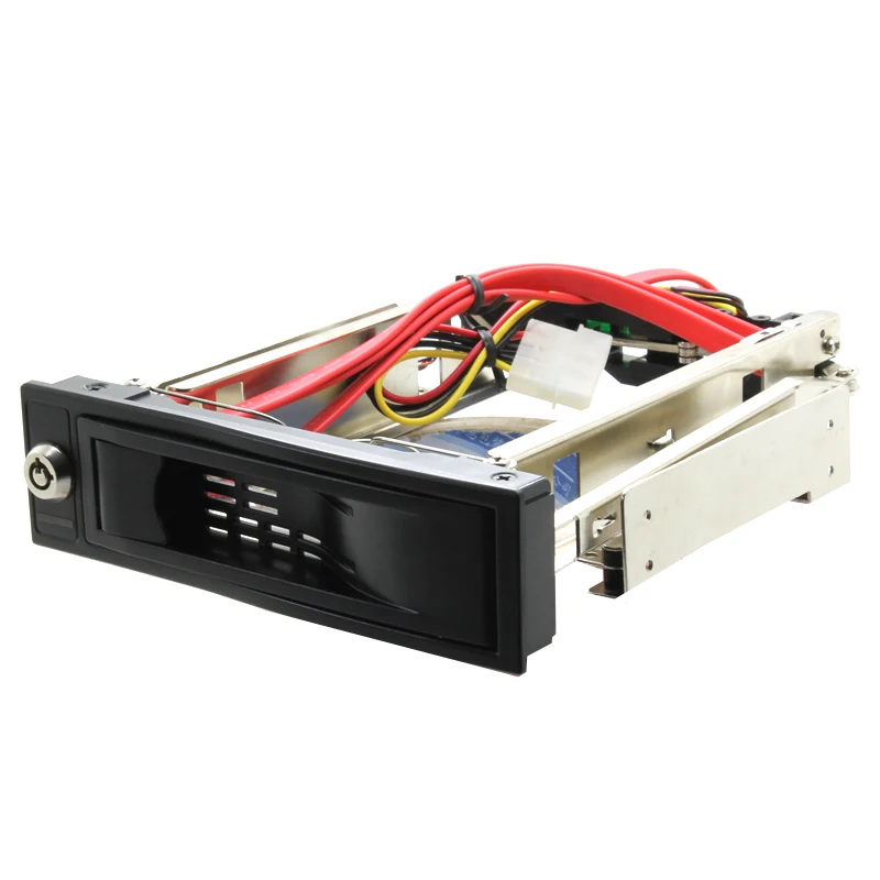 HDD Mobile Rack внутренний 3 5 "HDD корпус с замком для CD/DVD-ROM пространство SATA 7 + 15pin