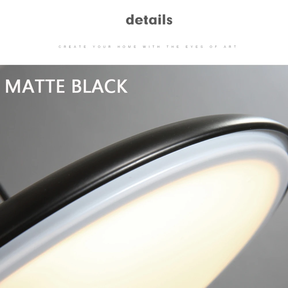 Modern Art Design LED Pendant Light UFO Round Plate Suspension Lamp For Dining Room Living Room Bedroom Table Study Hanging Lamp
Modern Art Design LED Pendant Light UFO Round Plate Suspension Lamp For Dining Room Living Room Bedroom Table Study Hanging Lamp