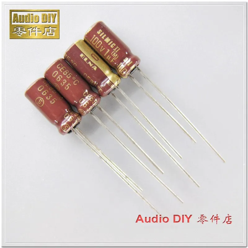 ELECYINGFO ELNA Brown Old SILMIC II generation 1uF 100V1uf audio electrolytic capacitor
ELECYINGFO ELNA Brown Old SILMIC II generation 1uF 100V1uf audio electrolytic capacitor