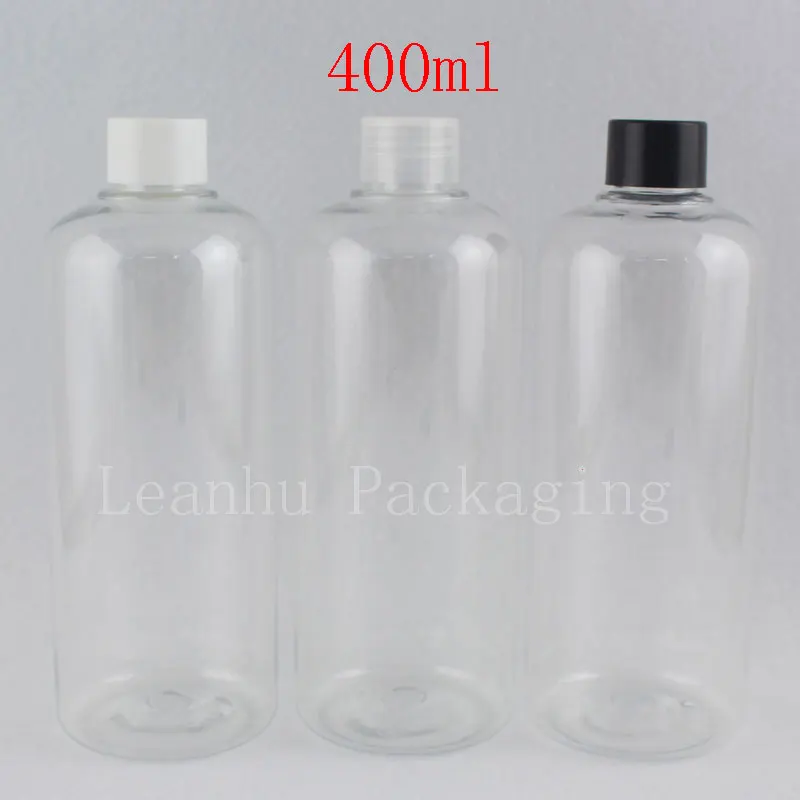 Transparent Plastic Bottles With Screw Caps 400ML Cosmetic Packaging Container Massage Oil Shampoo Liquid PET Bottles 400CC
Transparent Plastic Bottles With Screw Caps 400ML Cosmetic Packaging Container Massage Oil Shampoo Liquid PET Bottles 400CC