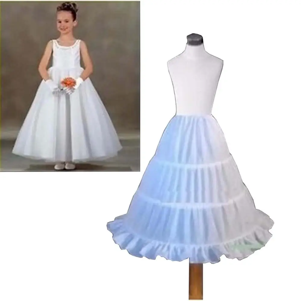 ANTI New A-line 3 Hoops Children Kid Dress Bridal Petticoat Crinoline Underskirt Wedding Accessories For Flower Girl Dress 2019
ANTI New A-line 3 Hoops Children Kid Dress Bridal Petticoat Crinoline Underskirt Wedding Accessories For Flower Girl Dress 2019
