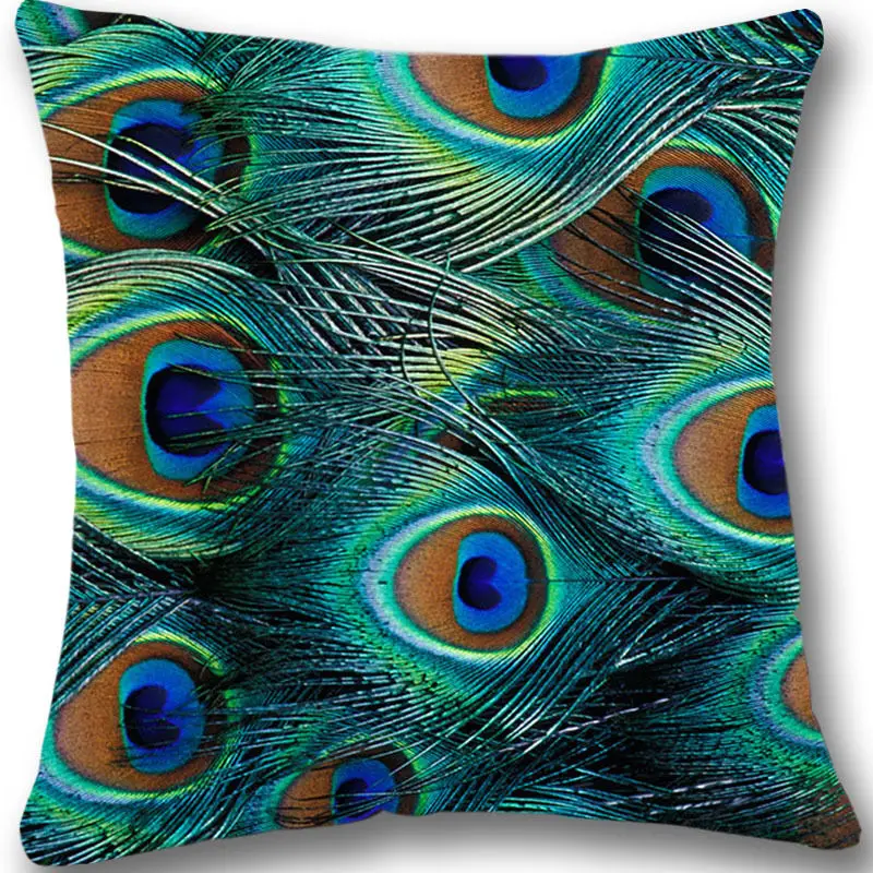 Peacock Feathers Cushion Cover Decorative Peacock Feather Throw Pillow Case Square Sofa Car Seat Peacock Decor Gifts Two Sides
Peacock Feathers Cushion Cover Decorative Peacock Feather Throw Pillow Case Square Sofa Car Seat Peacock Decor Gifts Two Sides