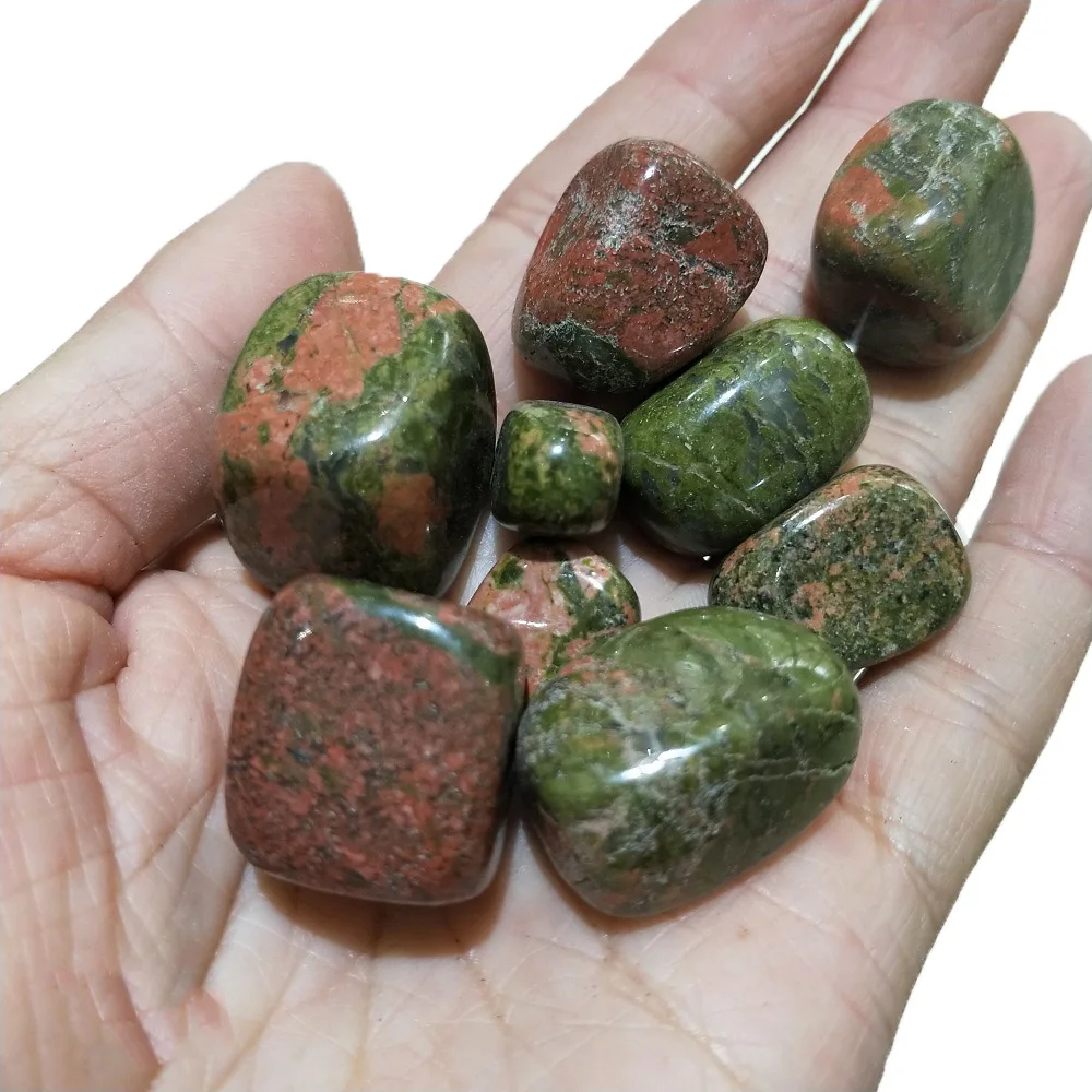 Natural Crystal Stone Unakite & Plum Flower Stone Tumbled Palm Stone Healing Reiki Chakra Gravel Quartz Stones And Minerals
Natural Crystal Stone Unakite & Plum Flower Stone Tumbled Palm Stone Healing Reiki Chakra Gravel Quartz Stones And Minerals