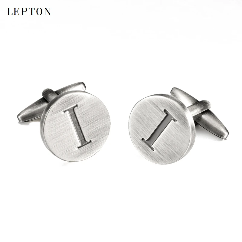 Hot Sale Letters I of an alphabet Cufflinks For Mens Antique Silver plated Round Letters I cuff links Men shirt cuffs Cufflinks
Hot Sale Letters I of an alphabet Cufflinks For Mens Antique Silver plated Round Letters I cuff links Men shirt cuffs Cufflinks