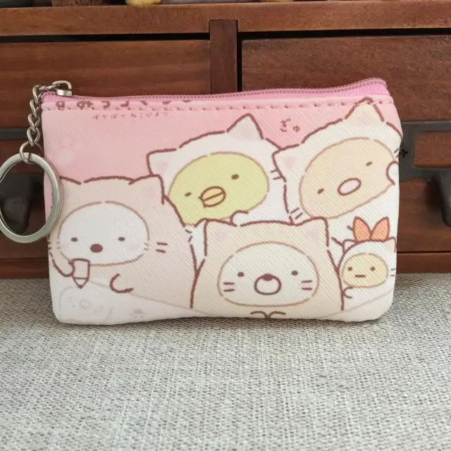 Аниме кошелек для мелочи IVYYE Sumikko gurashi Мультяшные сумки карт и ключей подарок на