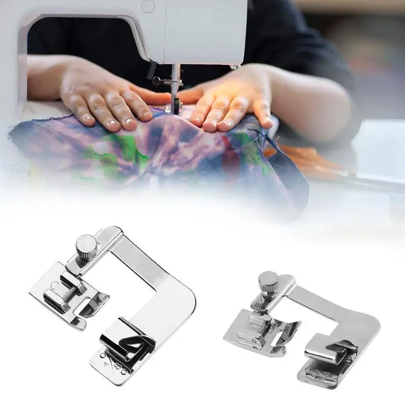 9-25 mm Domestic Sewing Machine Foot Presser Rolled Hem Feet Set for Brother Singer Sewing Accessories
9-25 mm Domestic Sewing Machine Foot Presser Rolled Hem Feet Set for Brother Singer Sewing Accessories