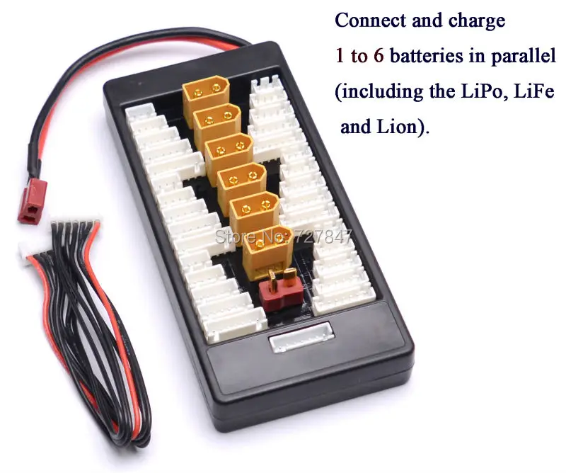 High Quality 2S-6S XT60 Plug Parallel Charging Board XT60 T plug 4.0mm Banana Adaptor Board for Imax B6 B6AC Lipo Charging
High Quality 2S-6S XT60 Plug Parallel Charging Board XT60 T plug 4.0mm Banana Adaptor Board for Imax B6 B6AC Lipo Charging