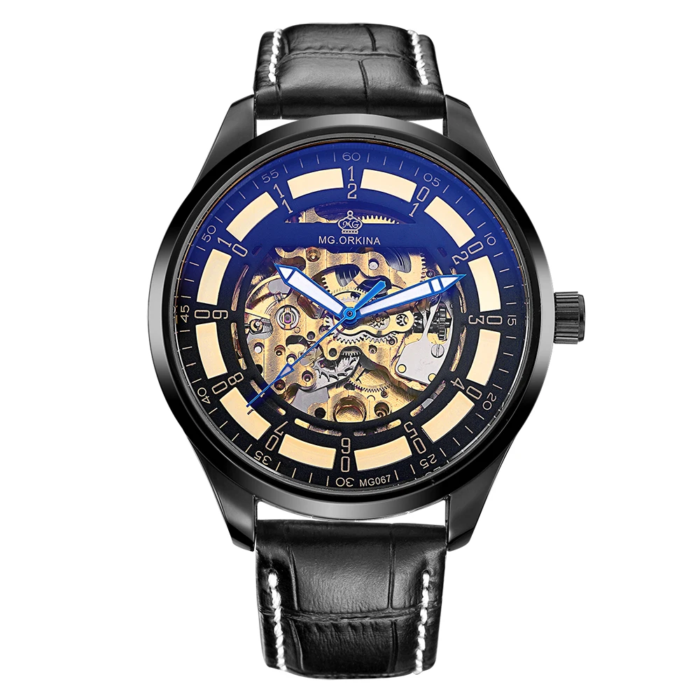 ORKINA Mens Watches Top Brand Luxury Genuine Leather Strap Relojes Automatic Self Winding Skeleton Mechanical Male Wristwatch
ORKINA Mens Watches Top Brand Luxury Genuine Leather Strap Relojes Automatic Self Winding Skeleton Mechanical Male Wristwatch