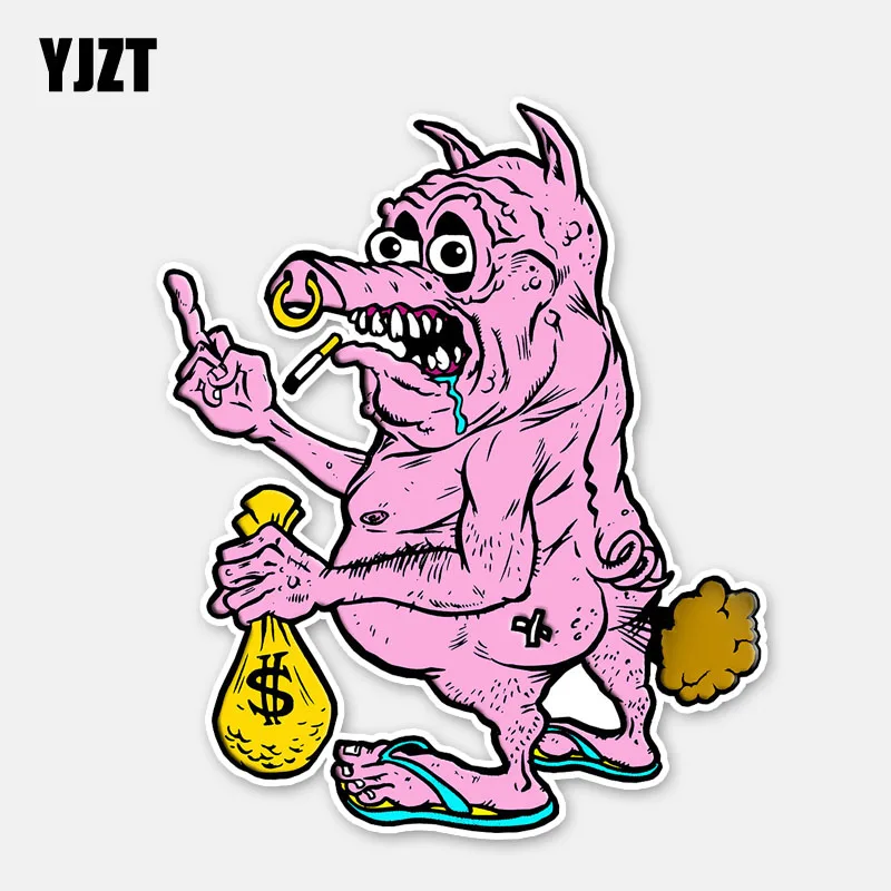 YJZT 10.1CM*12.2CM Funny DIRTY PIG DECAL Lovely Motorcycle Helmet Car Sticker Decal 6-2977
YJZT 10.1CM*12.2CM Funny DIRTY PIG DECAL Lovely Motorcycle Helmet Car Sticker Decal 6-2977