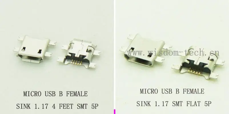 1000PCS B Type Micro USB Connector 2.0 Female Socket charging Port Jack Board Sink 1.17 SMT WARP/FLAT MOUTH
1000PCS B Type Micro USB Connector 2.0 Female Socket charging Port Jack Board Sink 1.17 SMT WARP/FLAT MOUTH
