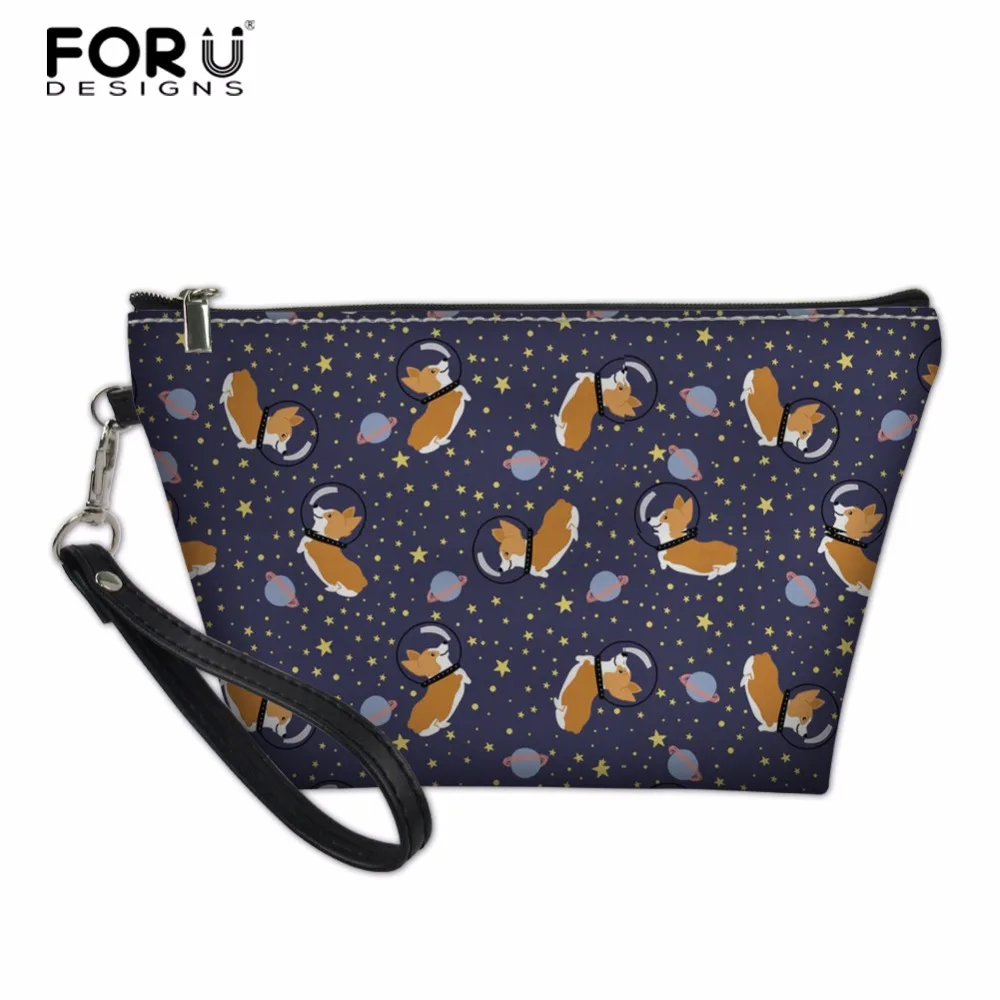 FORUDESIGNS Women Cosmetic Bags Corgi Dog Toiletry Bags Travel Organizer Necessary Beauty Case PU Leather Makeup Bag Make Up Box
FORUDESIGNS Women Cosmetic Bags Corgi Dog Toiletry Bags Travel Organizer Necessary Beauty Case PU Leather Makeup Bag Make Up Box